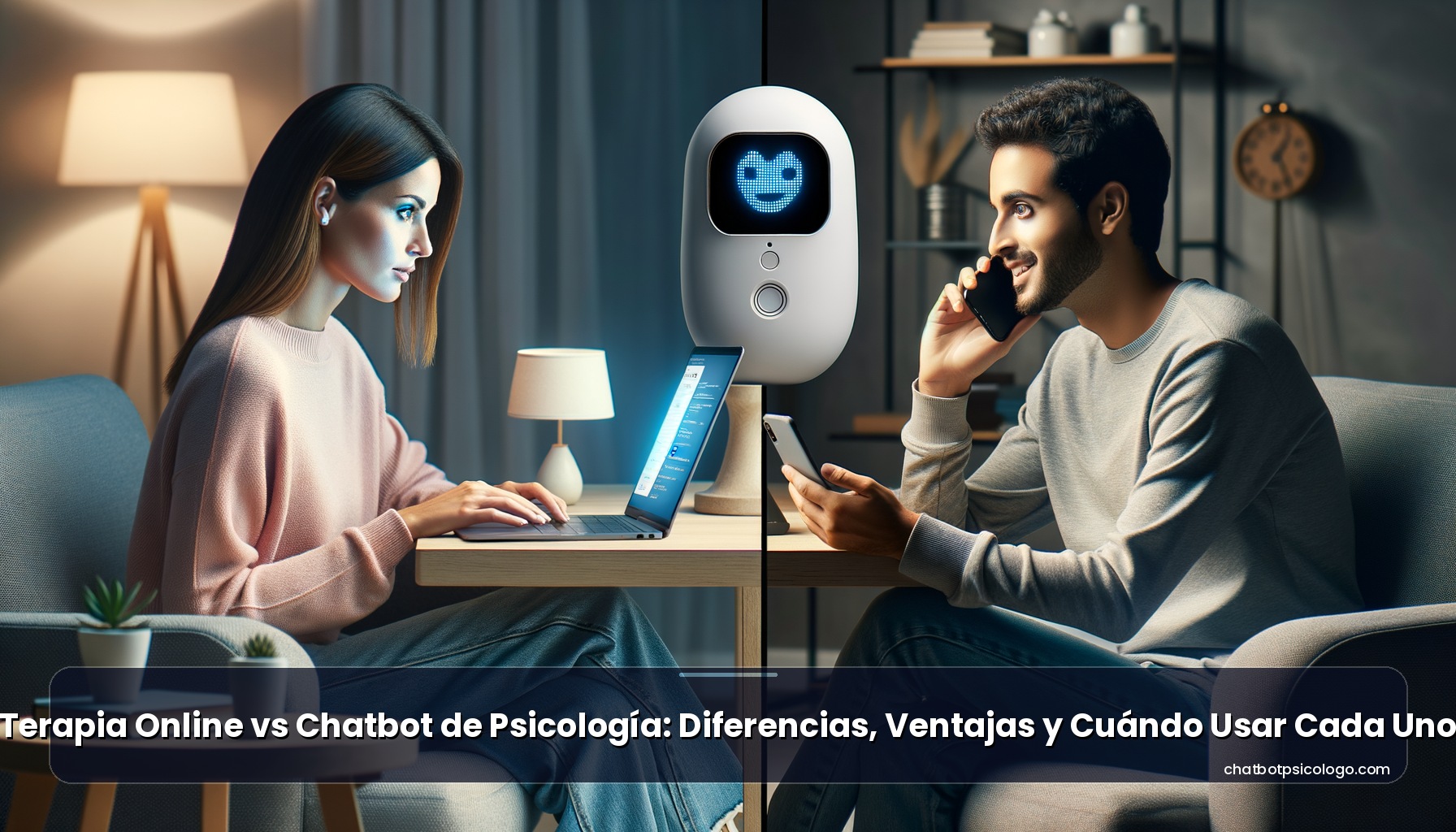 Terapia Online vs Chatbot de Psicología 2026: Diferencias