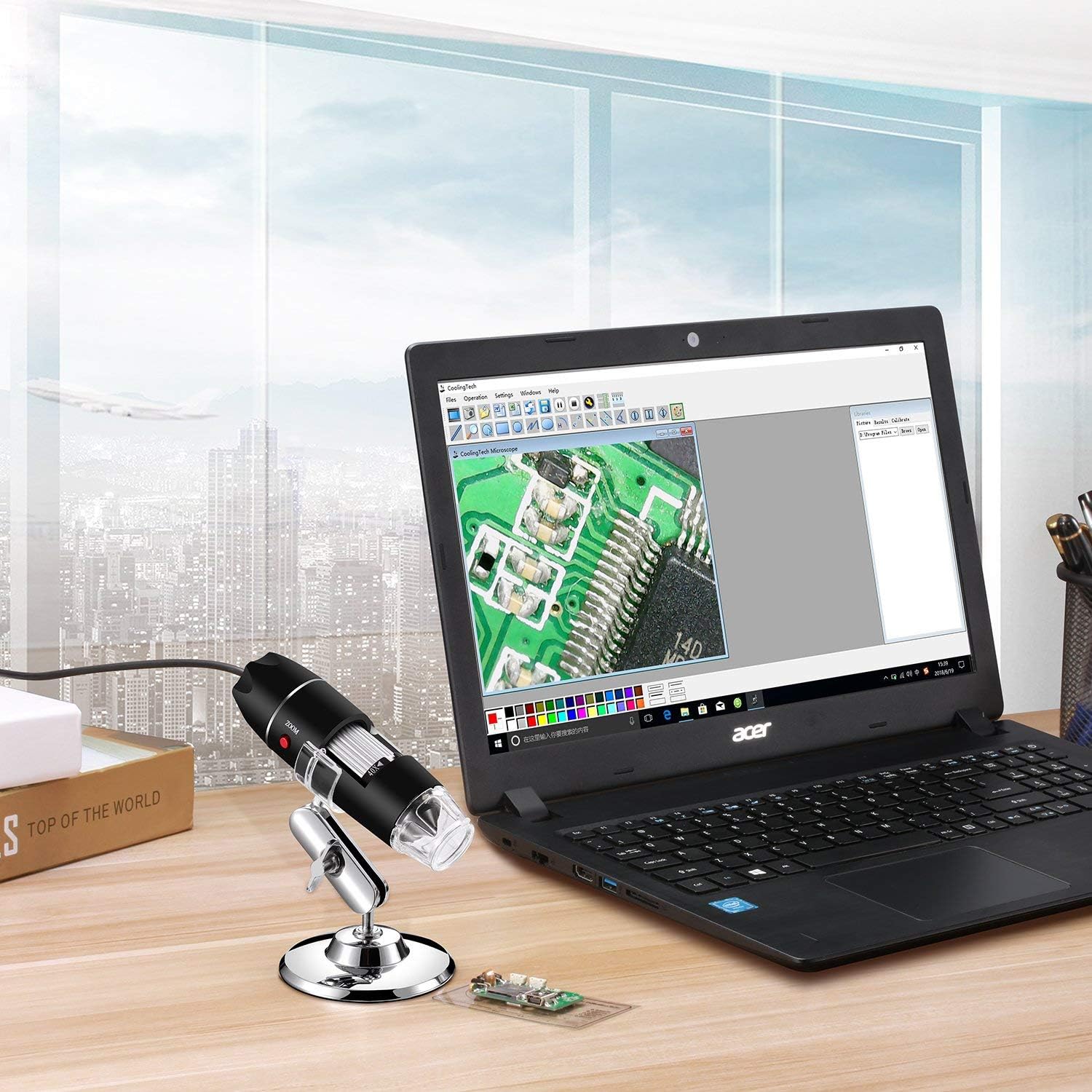 Microscopio Digital USB 1000x