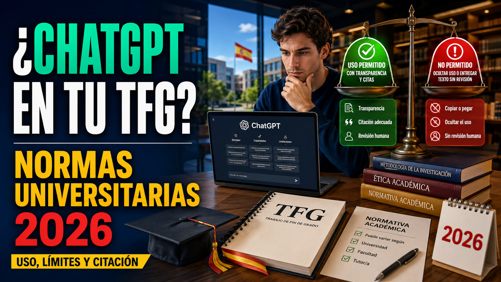 ¿Se Puede Usar ChatGPT en el TFG? Normas de las Universidades Españolas en 2026