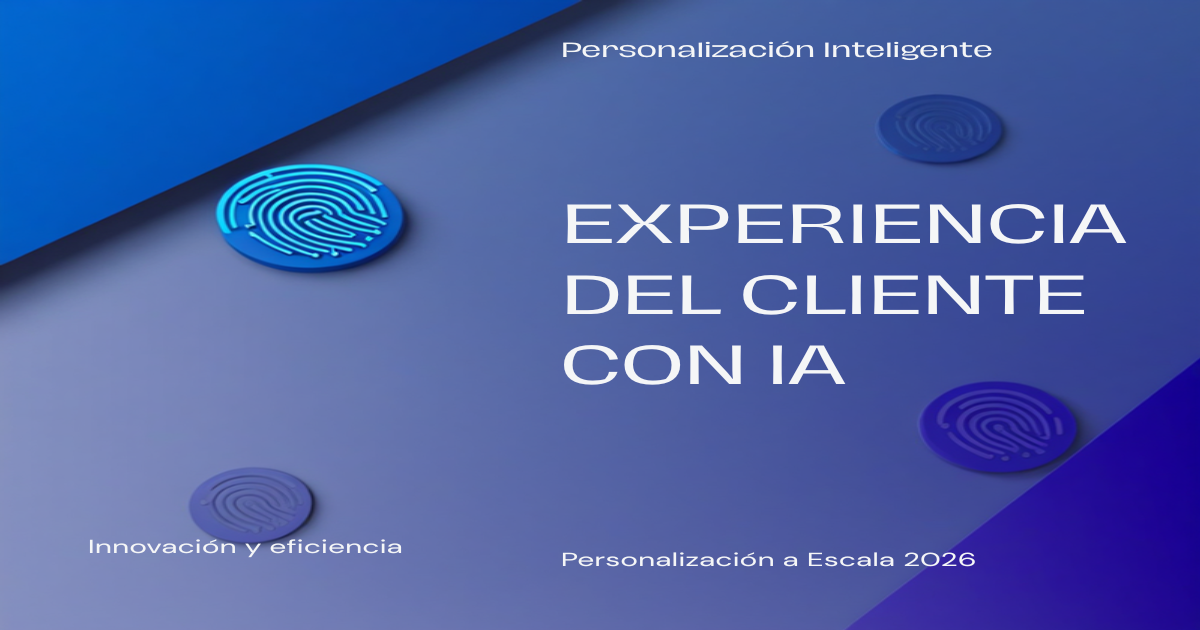 Experiencia del Cliente con IA: Personalización 2026
