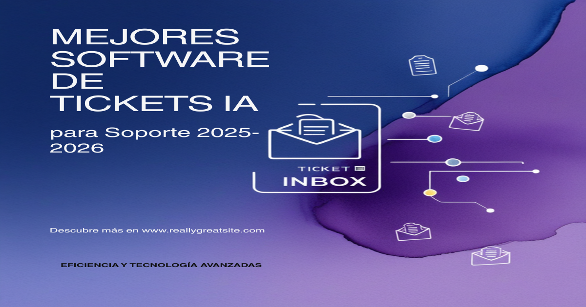 Mejores Software de Tickets IA para Soporte 2025-2026