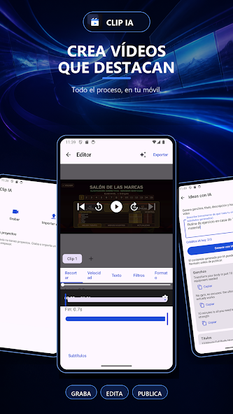 Captura oficial de Clip IA para Android