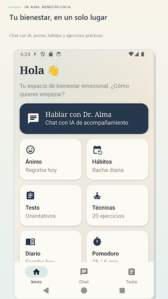 Captura oficial de Dr. Alma para Android